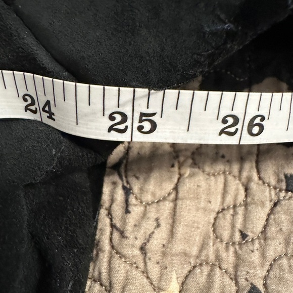 Mattina T patchwork suede leather jacket. Size 16 - Picture 5 of 7